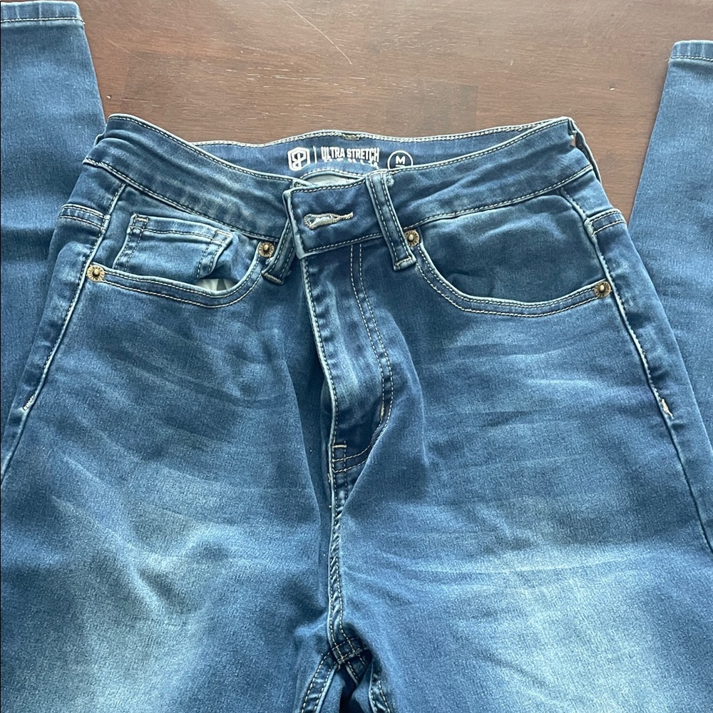Born Primitive Women's Blue Skinny Pants